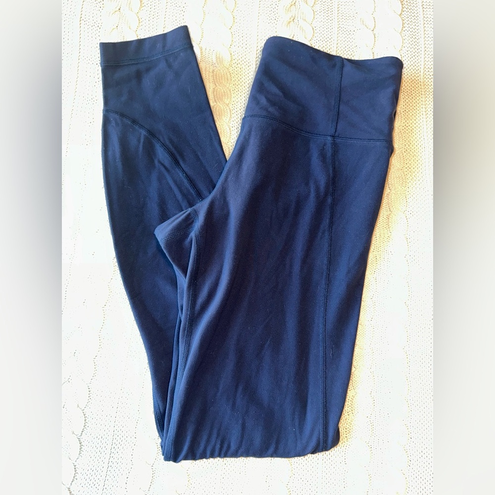 Athleta Leggings Navy Size Small Tall